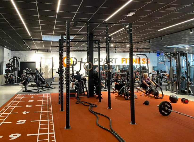 Zone fonctionnelle dans une salle de sport L'Appart Fitness