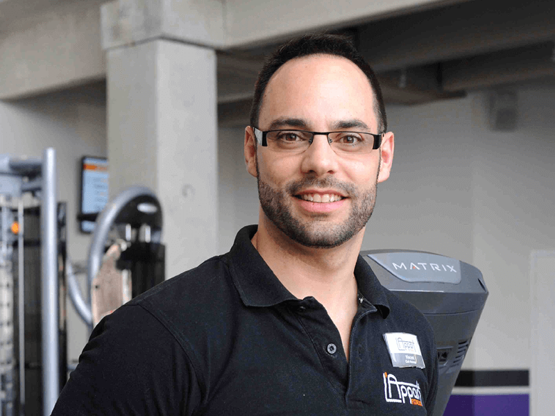 Vincent Brault, franchisé l'Appart Fitness