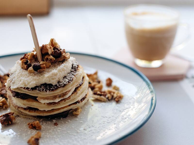 idées recettes petit-déjeuner healthy - pancakes blog L'Appart Fitness
