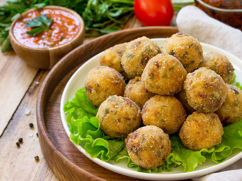 Recette d’arancini - L'Appart Fitness