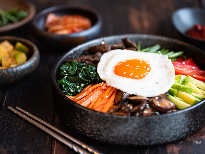 Recette Bibimbap - L'Appart Fitness