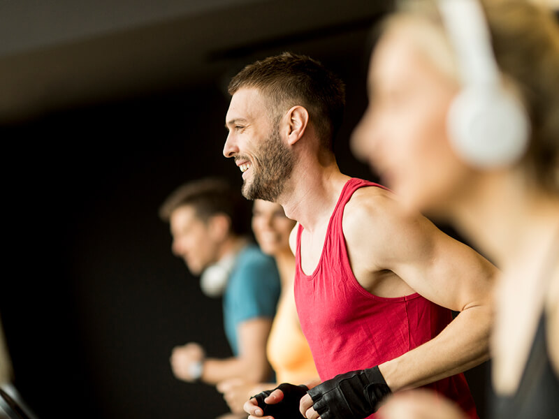 Salle de sport et endorphine