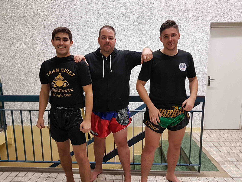 Ludovic Giret, cours de boxe thai à L'Appart Fitness