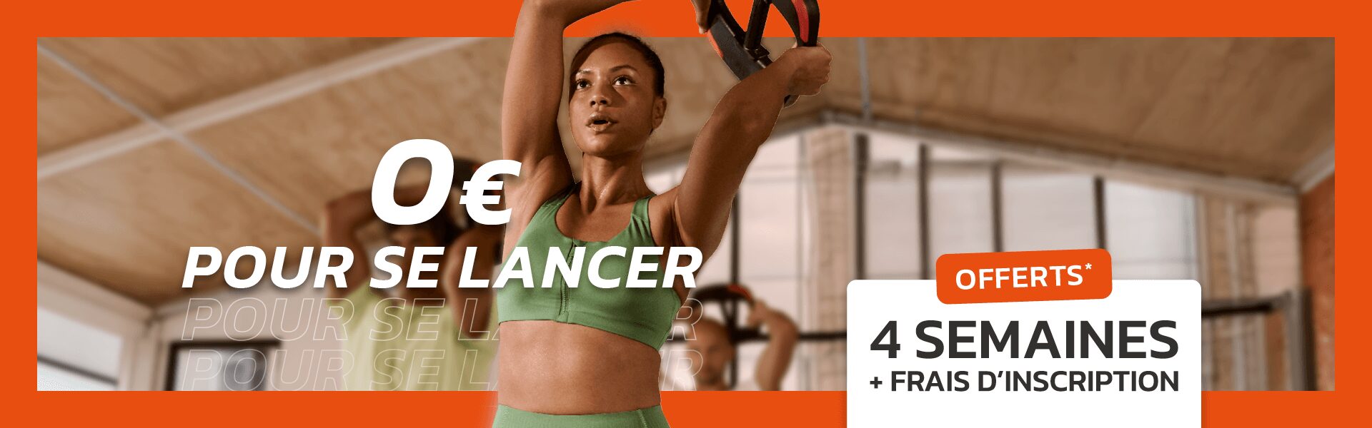  offre de rentrée salle de sport L'Appart Fitness : 0€ à l'inscription